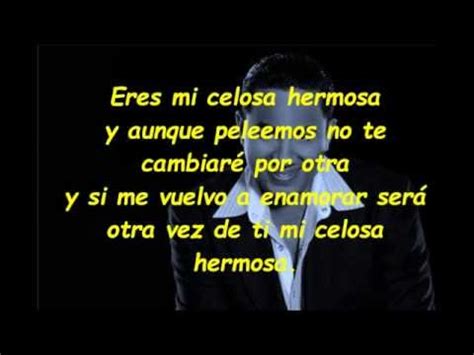 Mi Celosa Hermosa Letra Felipe Pelaez   YouTube