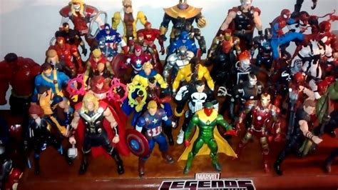 Mi colección de figuras Marvel y Dc y mas...   YouTube