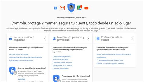 Mi Cuenta de Google, la mejor para controlar tu privacidad