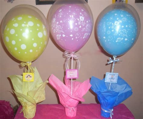 Mi Fiesta Creativa: Centros de mesa con globos para un ...