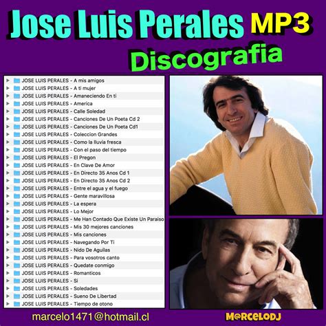 Mi Musica  M@rceloDj : JOSE LUIS PERALES   Discografia