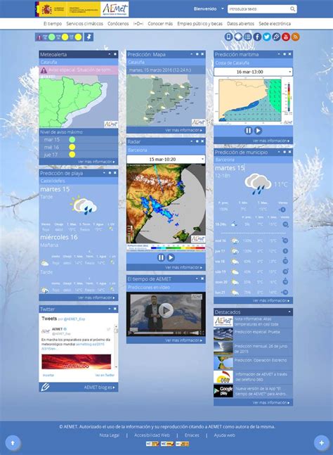 Mi web: Página de ayuda   Agencia Estatal de Meteorología ...