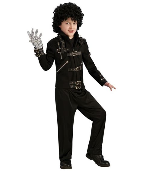 Michael Jackson   Bad Buckle Jacket   Kids Costume Deluxe ...