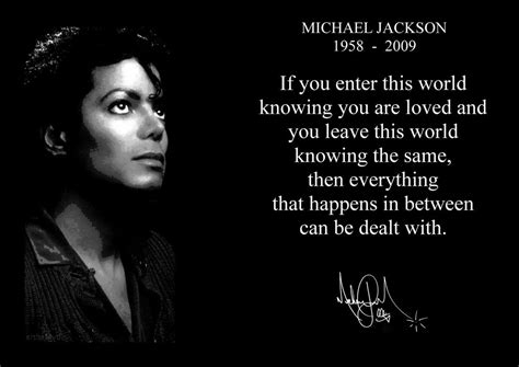 MICHAEL JACKSON INSPIRATIONAL QUOTE POSTER  1  WITH PRE ...