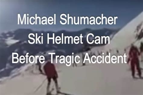 Michael Schumacher:  crash  footage of Formula One legend ...