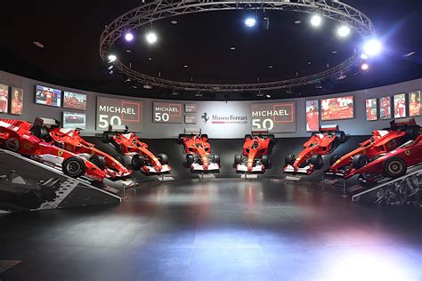 Michael Schumacher’s Formula 1 Cars on Display at the ...