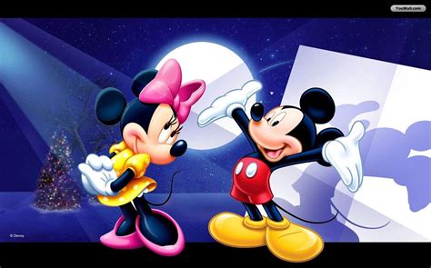mickey and minnie mouse winter wallpapers | ... wikipedia ...