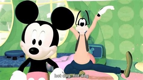 Mickey Mouse Clubhouse The Hotdog Dance Song HD + Lyrics ...