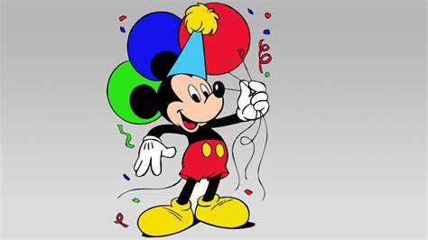 Mickey Mouse painting   PHOTOSHOP! Videos de Mickey Mouse ...