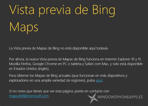 Microsoft prepara novedades para Mapas de Bing