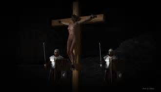 Midnight Crucifixion Digital Art by Ramon Martinez