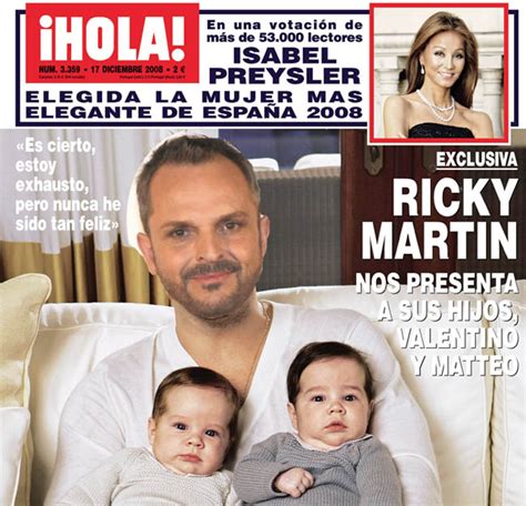 ¿Miguel Bosé ha sido padre de gemelos como Ricky Martin ...