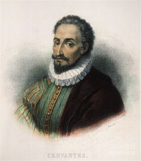 Miguel De Cervantes Photograph by Granger