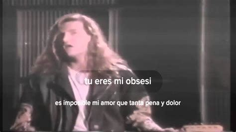 Miguel Mateos   Obsesion 1990 [Lyrics]   YouTube