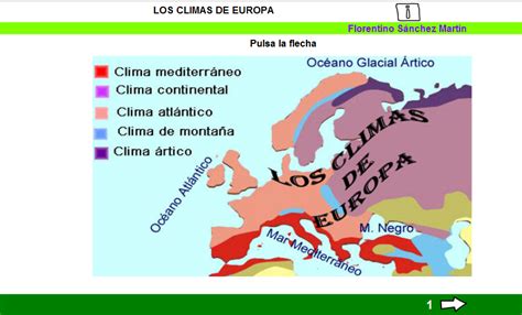 MilagroTIC: C. MEDIO 6º  CLIMAS Y PAISAJES DE EUROPA ...