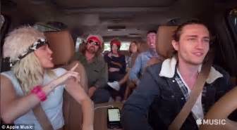 Miley Cyrus and family on Carpool Karaoke: The Series ...