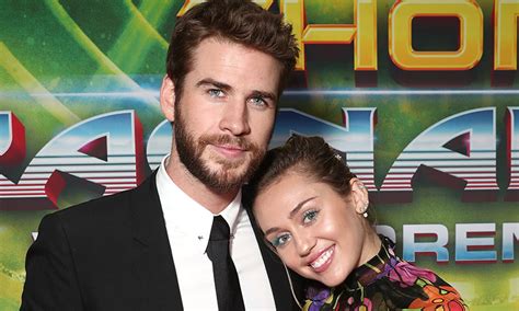 Miley Cyrus and Liam Hemsworth make rare red carpet ...
