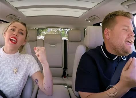 Miley Cyrus  Carpool Karaoke Has Officially Landed And It ...