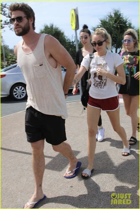 Miley Cyrus & Liam Hemsworth Look So Cute Together in ...