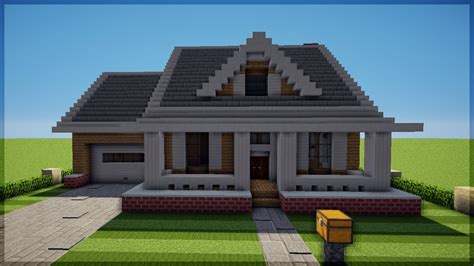 Minecraft: Como construir uma Casa Americana 3 YouTube