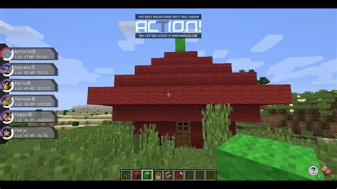 Minecraft como construir una casa con forma de manzana ...