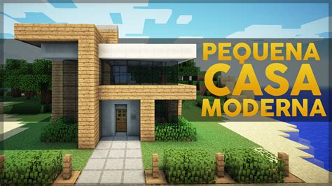 Minecraft: Construindo uma Pequena Casa Moderna 3   YouTube