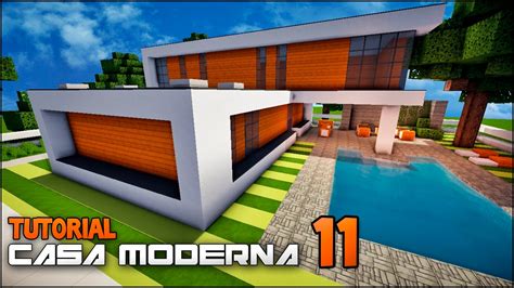 Minecraft Tutorial: Casa moderna 11   YouTube