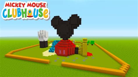 Minecraft Tutorial: How To Make Mickey Mouses Club House ...