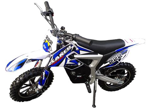 Mini Moto Cross Dirt Bike Bleu   MotoQuadElec
