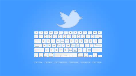 Minimalistic keyboards twitter hotkeys social media ...