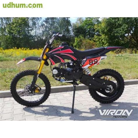 MINIMOTO DE MOTOCROSS DE 125 CC NEGRA