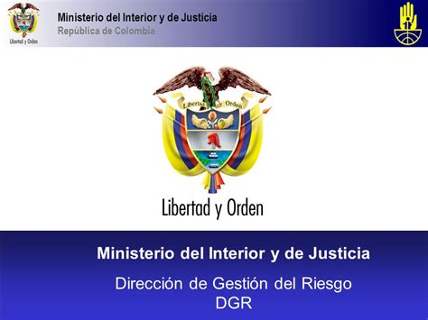 Ministerio del Interior y de Justicia   ppt descargar