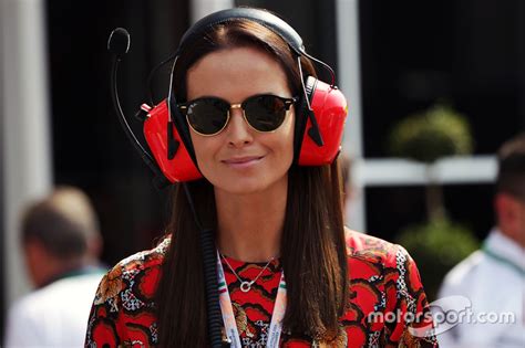 Minttu Raikkonen, wife of Kimi Raikkonen, Ferrari at ...