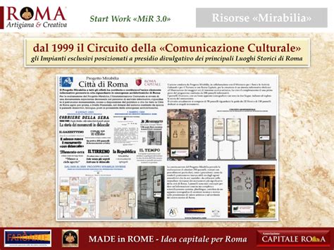 Mirabilia Roma    ROMA Artigiana & Creativa