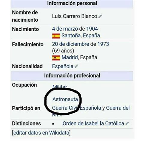Mirada crítica: Trolean la Wikipedia: “Carrero Blanco ...