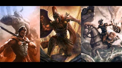 Mitología Griega: Teseo, Aquiles y Perseo, Heroes Griegos ...