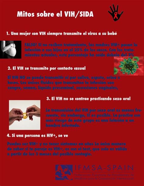 MITOS sobre el VIH/SIDA – IFMSA Spain