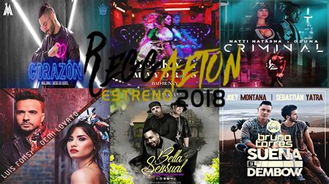 MIX REGGAETON 2018 Maluma Corazón,Échame La Culpa,Bella y ...