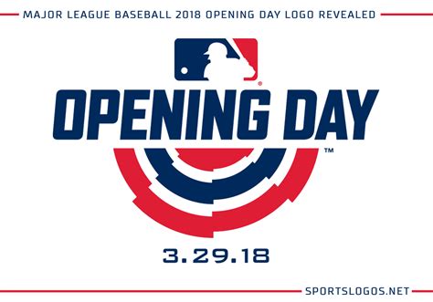 mlb 2018 opening day logo revealed | Chris Creamer s ...