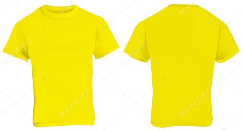Modelo de camisa amarela — Vetor de Stock © airdone #118954798