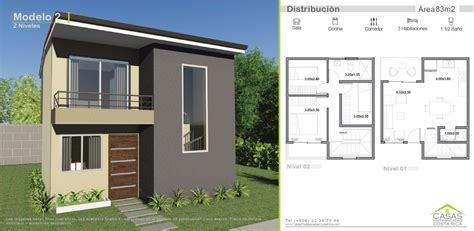 Modelos de casas de dos pisos | CASA | Pinterest | Casas ...