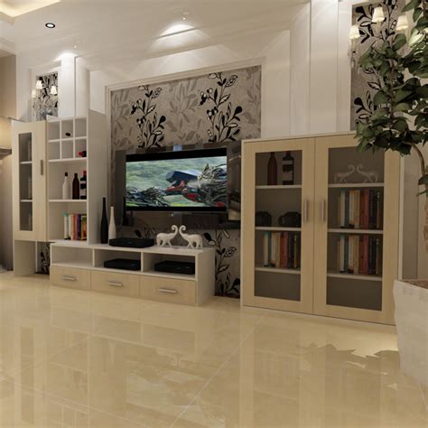 modern living room storage cabinets