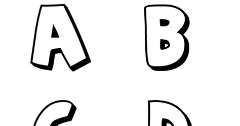 Moldes de letras para imprimir y recortar | Imagenes para ...