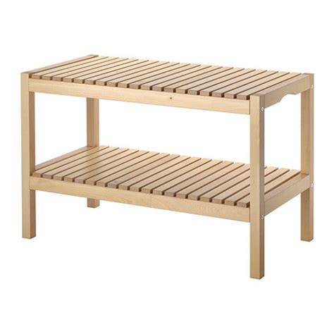 MOLGER Bench   birch,   IKEA