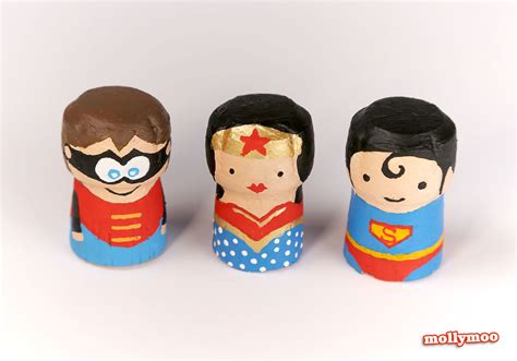 MollyMooCrafts Try it: superhero crafts for kids