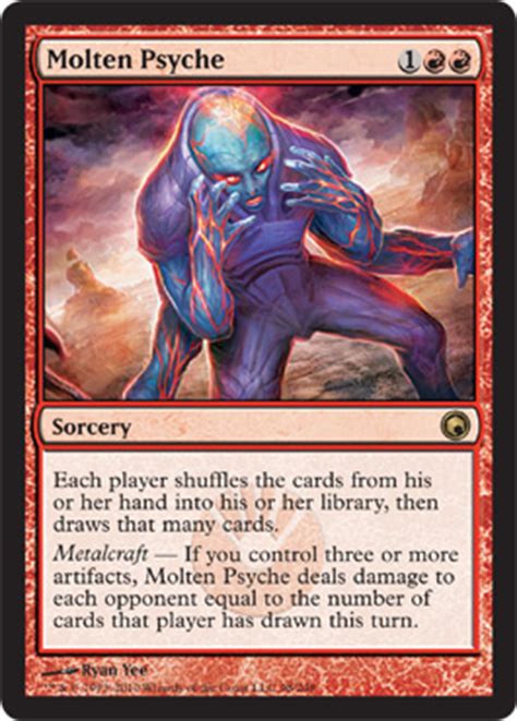 Molten Psyche | Scars of Mirrodin | Magic: The Gathering ...