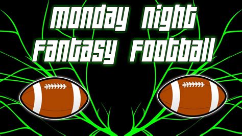 Monday Night Fantasy Football [MNFF] | My Draft + Keepers ...