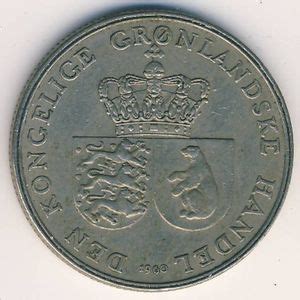 Moneda: 1 Krone  Groenlandia   1926~1967   Greenland ...