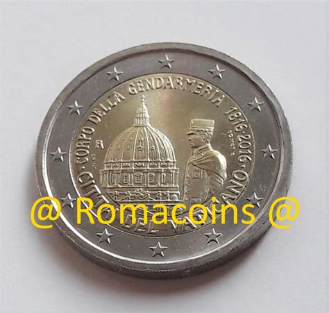 Moneda 2 Euros Vaticano Conmemorativa 2016 sin cartera ...