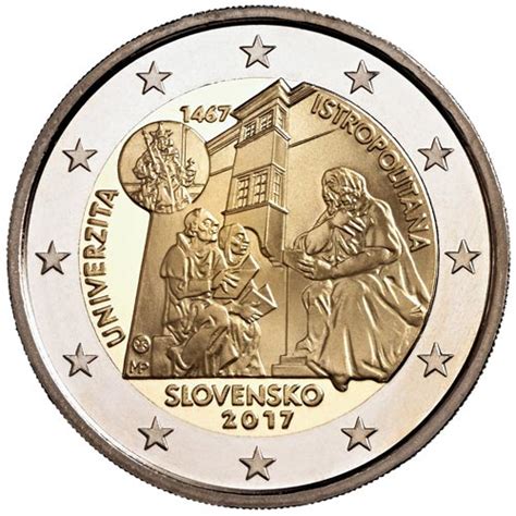 moneda conmemorativa 2 euros Eslovaquia 2017., Tienda ...